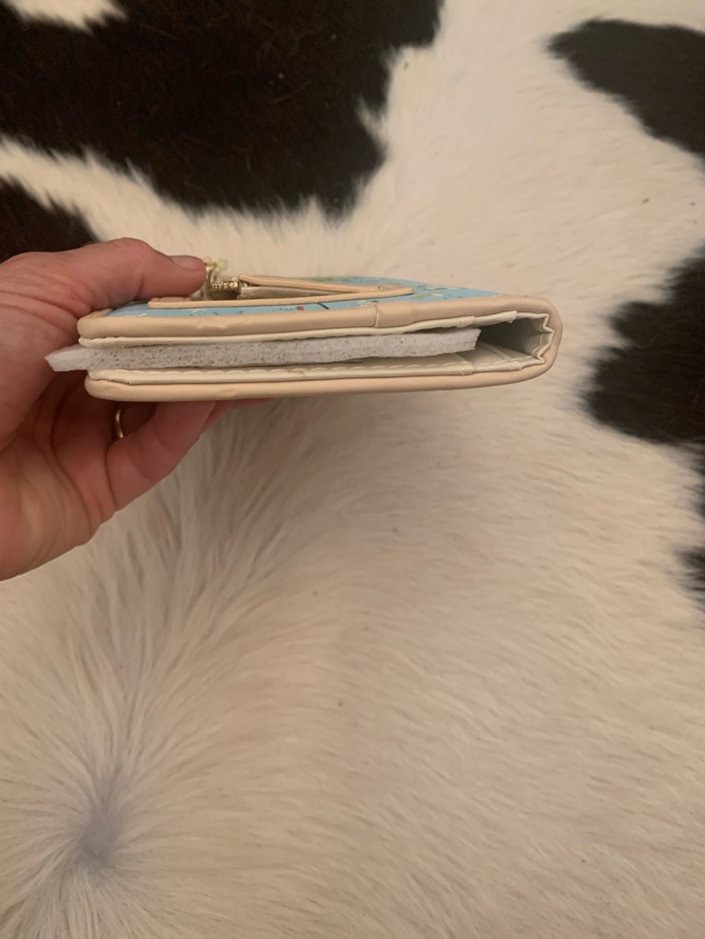 Spartina 449 Carleston map snap wallet NWT - Picture 8 of 16